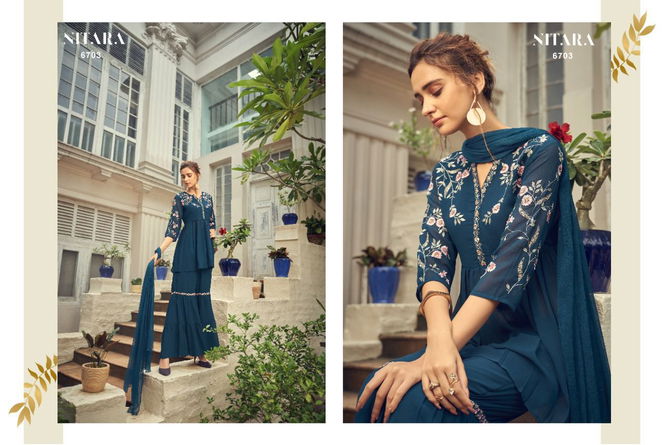 NITARA Ghazal 2 Fancy Stylish Designer Festive Wear Heavy Readymade Salwar Suit Collection